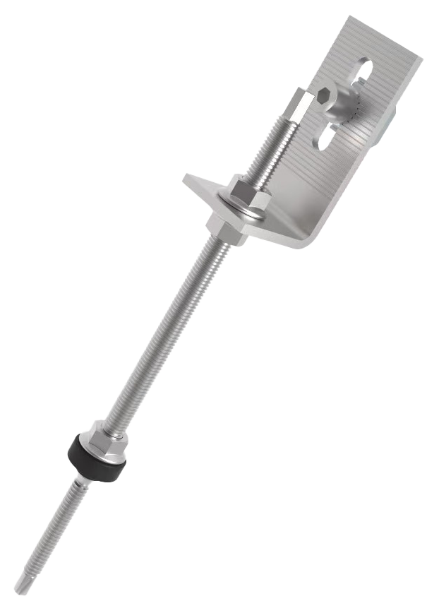 L Foot + Hanger Bolt For Metal Purlin (Box of 32 Pieces)