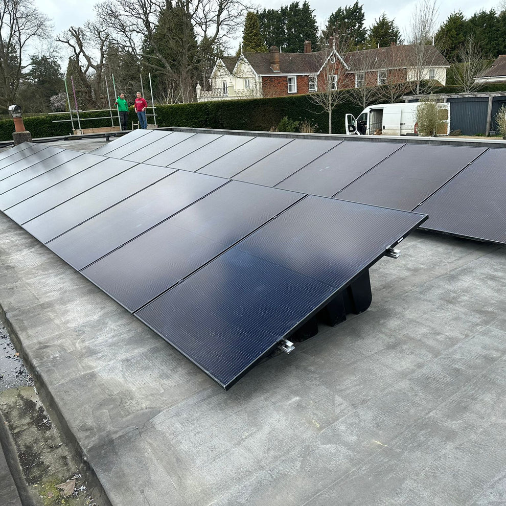 Fast Tub 13° For Flat Roof & Ground Mounting System For Solar PV Panels