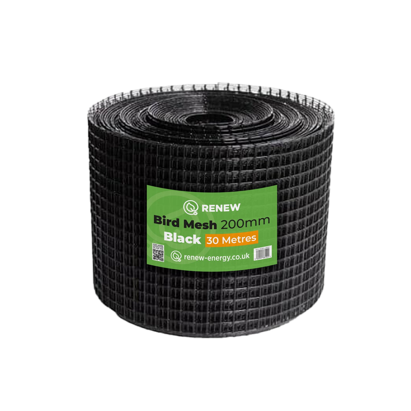 Solar Panel Bird Protection Mesh - 200mm x 30M (80 Rolls Pallet Only Deal)