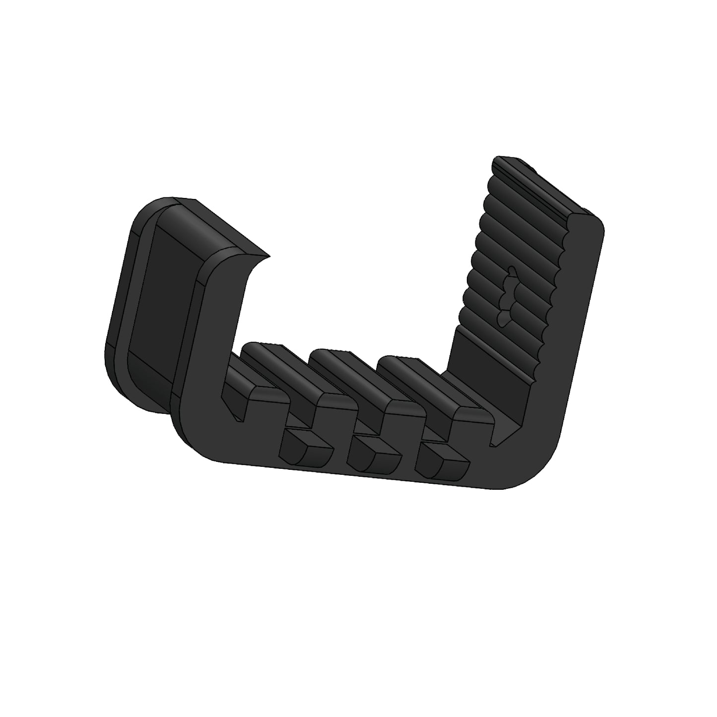 Solar Panel Bird Mesh C Clamps - Angle 2