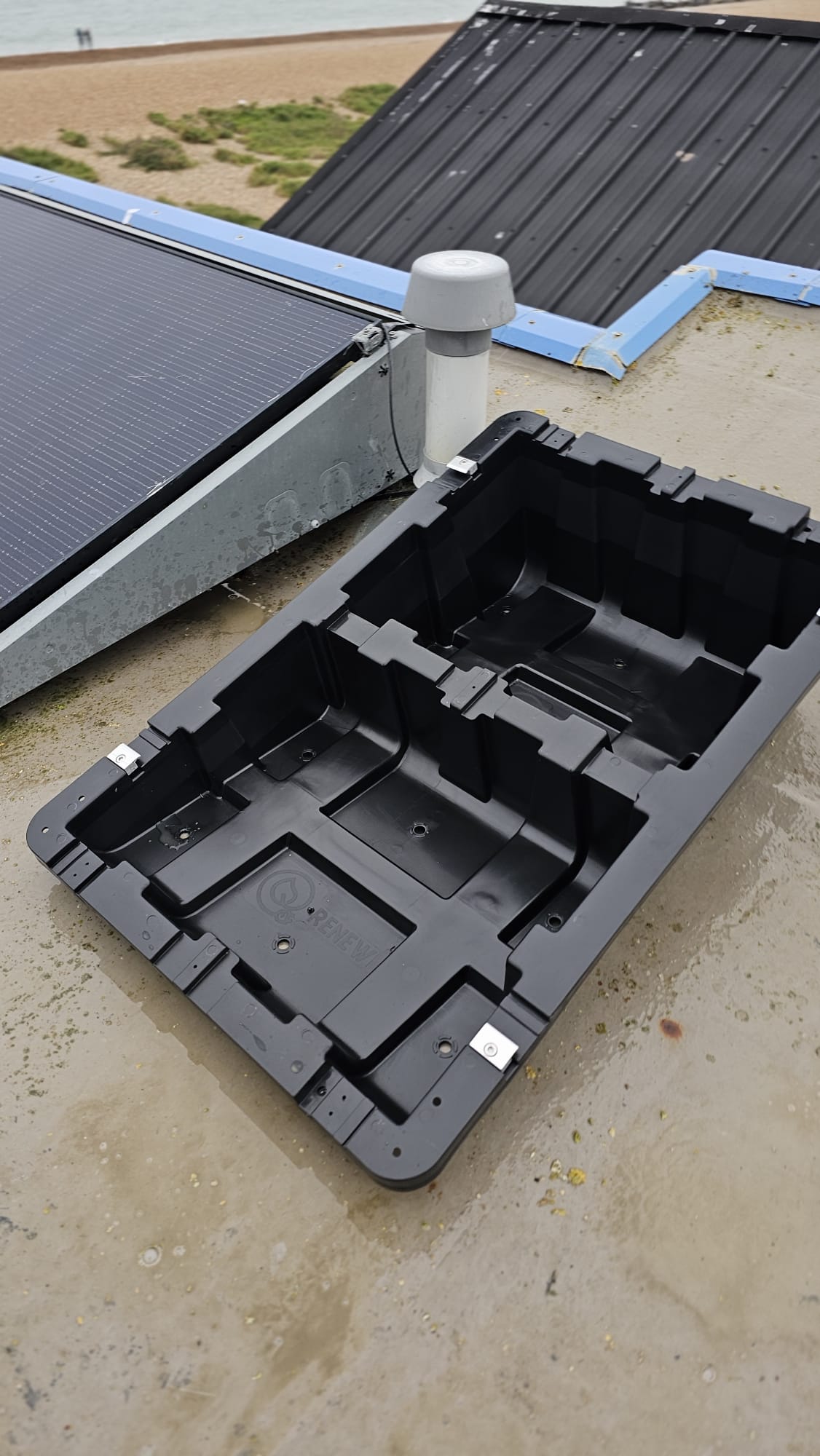 Fast Tub 13° For Flat Roof & Ground Mounting System For Solar PV Panels