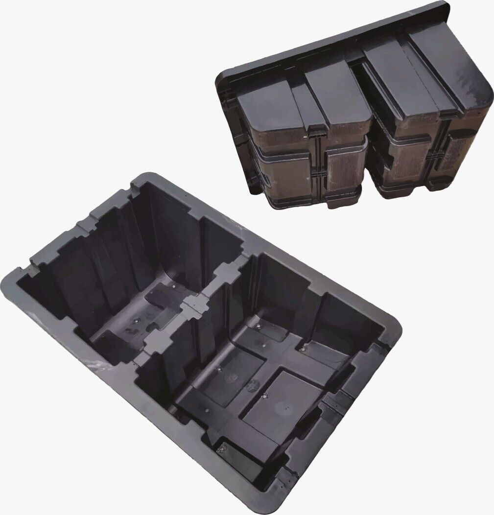 Fastensol Plastic Solar Ballast Mounting Tub 18° Tilt For Solar Panels (Flat Roof & Ground Mounting System)