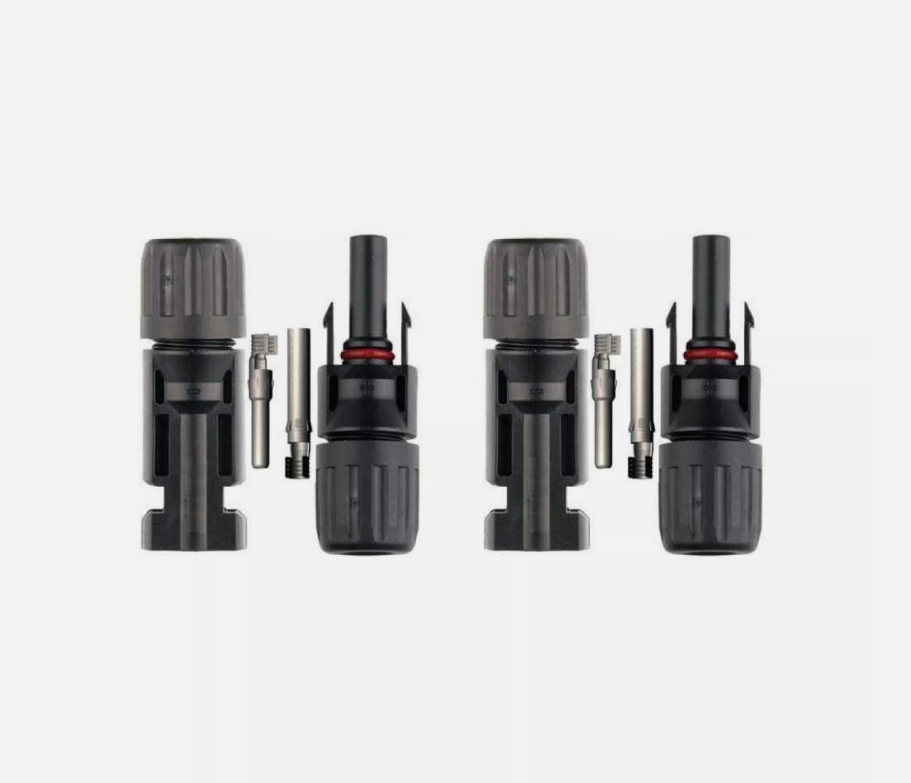Solar Electrical Install Kit - Featuring 50m x 4mm DC Cable, DC Connectors, Emlite ECA2 Single Phase Meter + 20AMP AC Switch