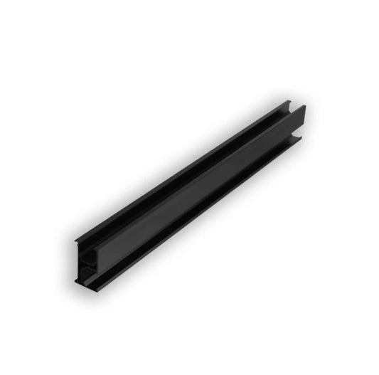 Fastensol 3.3 Metre Solar Panel Mounting Rail - Black (Pack of 2)