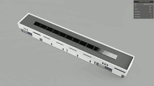 12 Panel Single Row Landscape Flat Roof & Ground Mounting Kit (30mm Panel Depth)