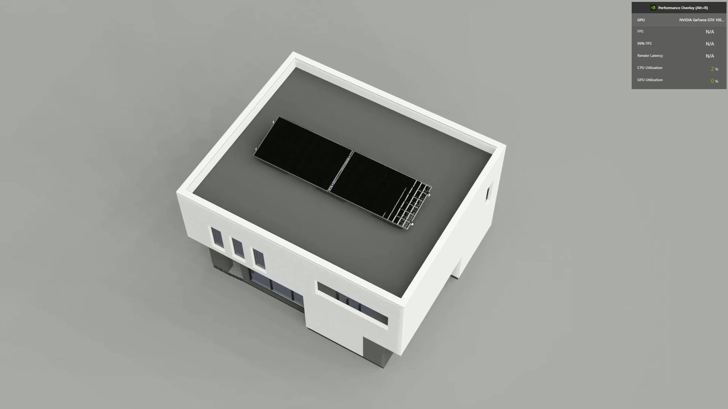 2 Panel Single Row Fast Mounting Kit for Landscape Flat Roof & Ground Installations