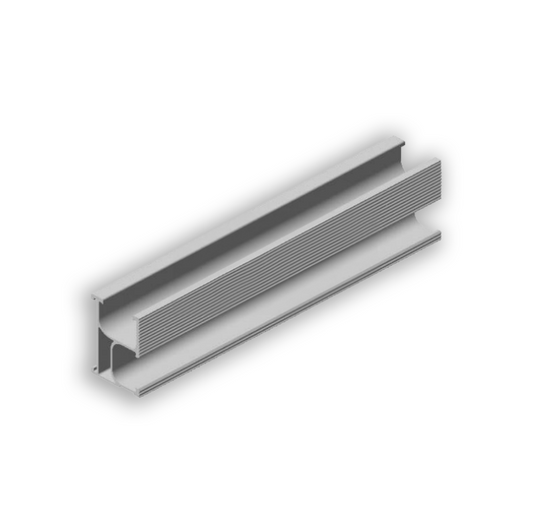 3.3M PV Solar Panel Mounting Rail  - Silver X 2 [Fastensol]