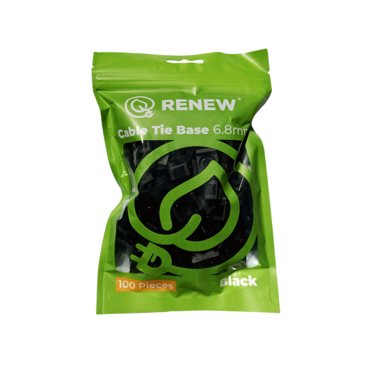 Renew Cable Ties Bases (Bag of 100 Pieces)