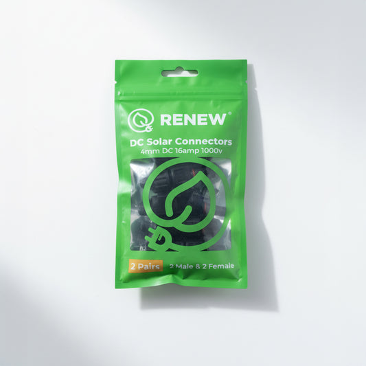 DC Solar Cable Connectors (Pack of Two Pairs)