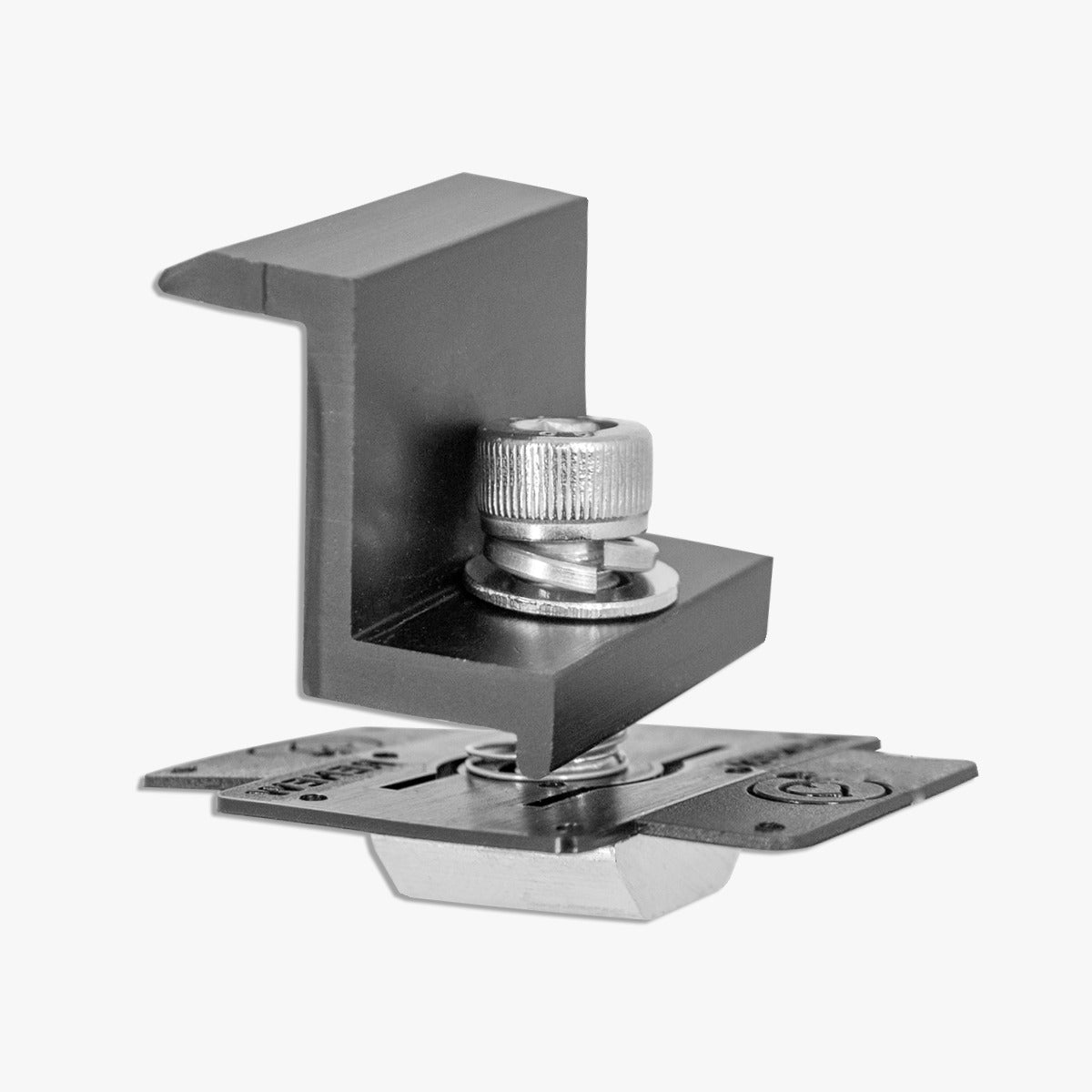 Renew End clamp - BLACK 30 MM - V2 - 4 pack