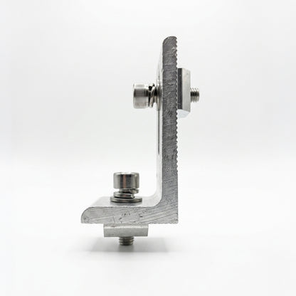 L-Foot + 2 x M8 T-Nut & Bolt (Landscape Panel Mounting)