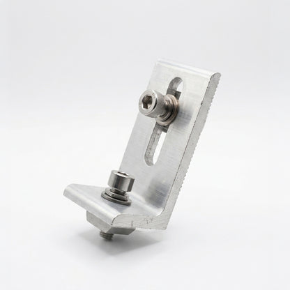 L-Foot + 2 x M8 T-Nut & Bolt (Landscape Panel Mounting)