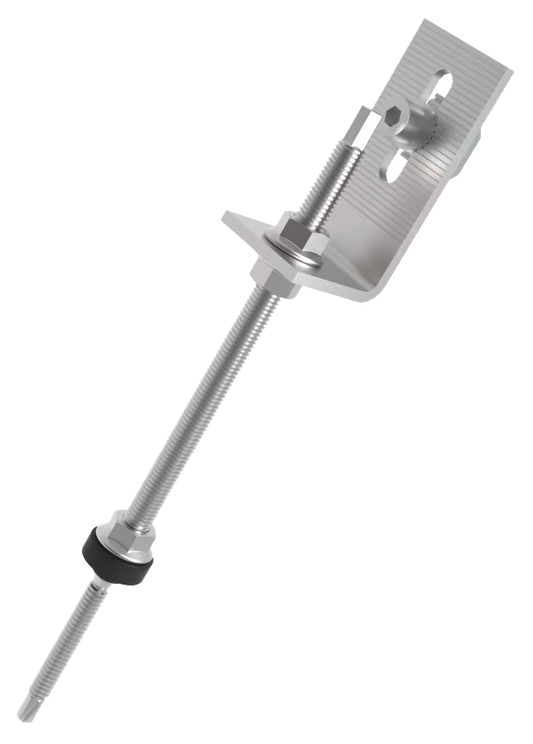 L Foot + Hanger Bolt For Metal Purlin (Box of 32 Pieces)