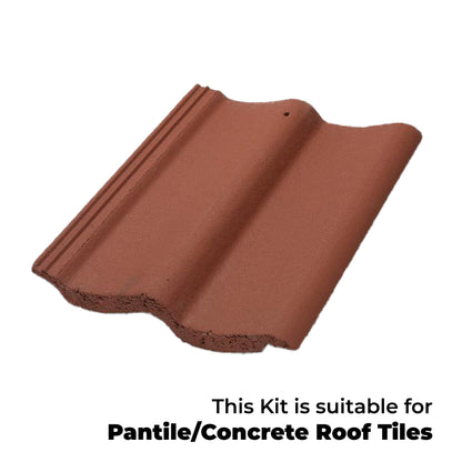 10 Panel Solar Mounting Kit Bundle for Concrete Roof Tiles - Vertical Installation (3 Rows)