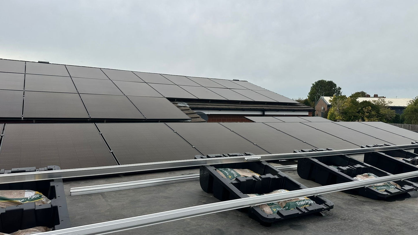 Fast Tub 13° For Flat Roof & Ground Mounting System For Solar PV Panels