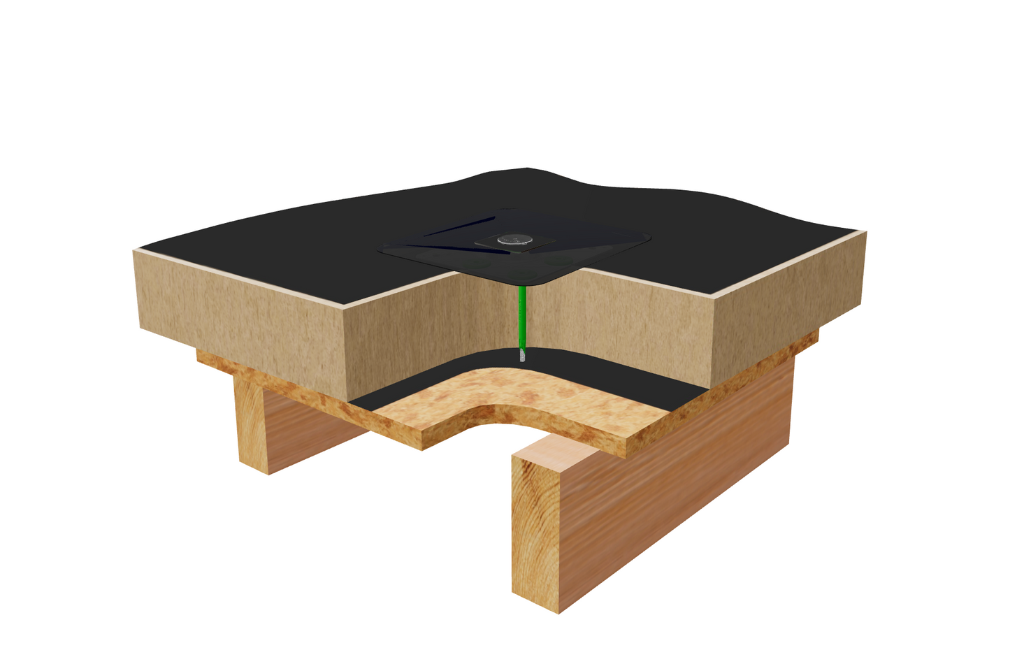 Anchor Plate - Flat Roof Mounting System
