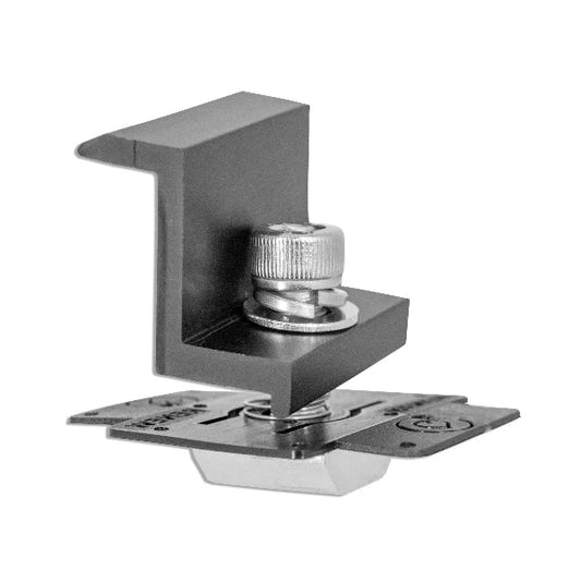 Renew x Fastensol End Clamp V2 - 30mm Black (Pack of 10)