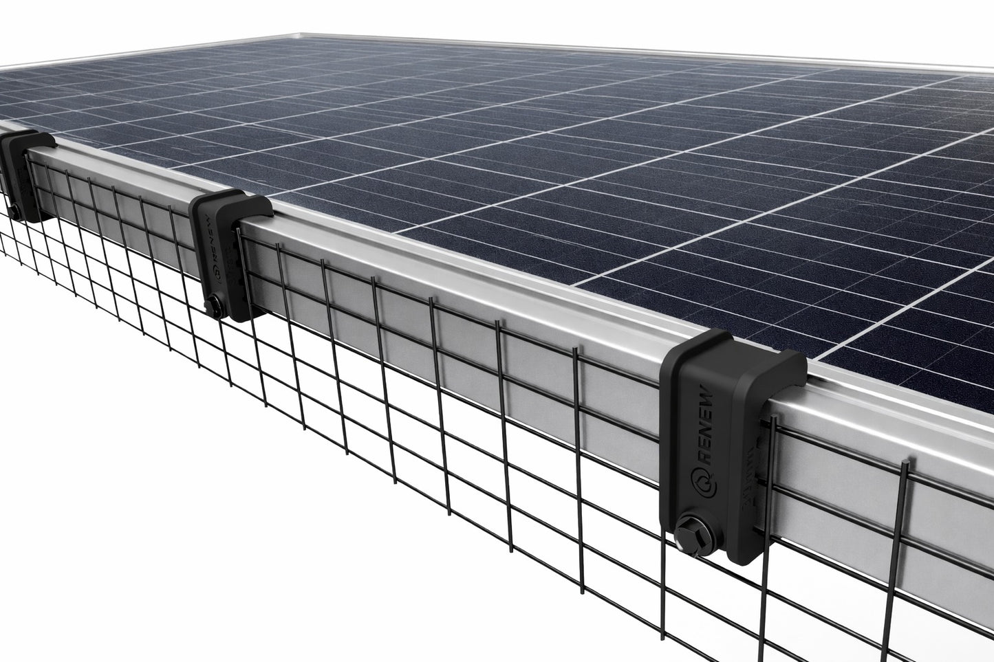 Solar Bird Mesh C Clips (for 30mm Solar PV Panels, V2 with Screw)