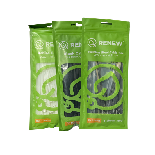 Renew Cable Ties (Bag of 100 or 50)