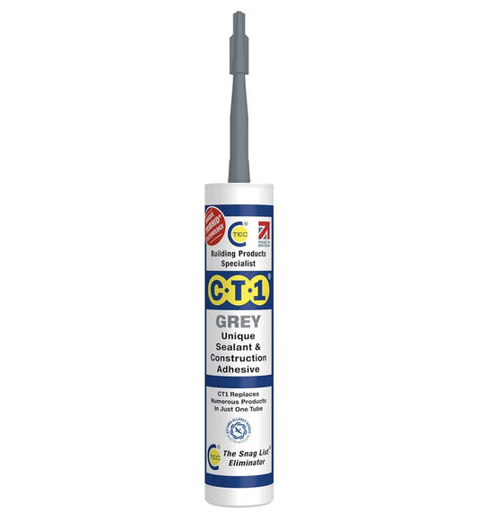 CT1 Multi Purpose Sealant/Adhesive Grey X 1
