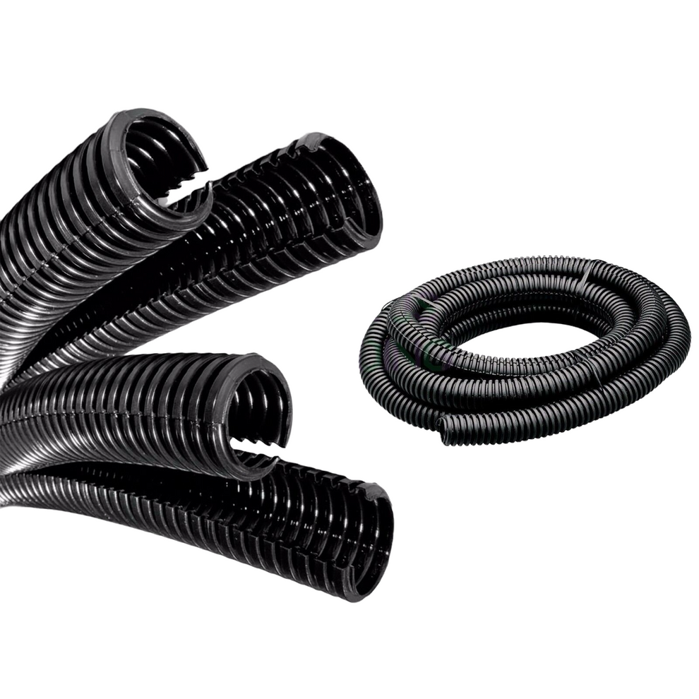 Flexible Cable Conduit Sleeving – Split/Unsplit Wire Protection Tubing ...