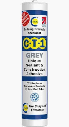 CT1 Multi Purpose Sealant/Adhesive Grey X 1